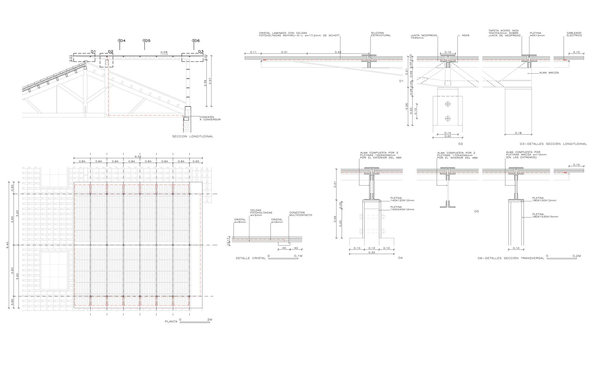 Vidrio fotovoltaico Asi Thru