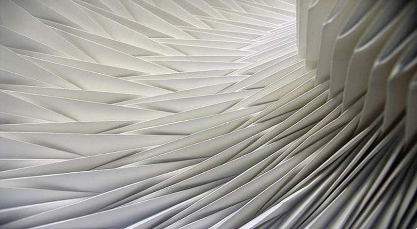 Escultura de papel