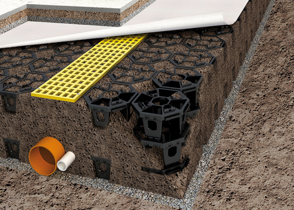 Estructura modular terra StrataCell