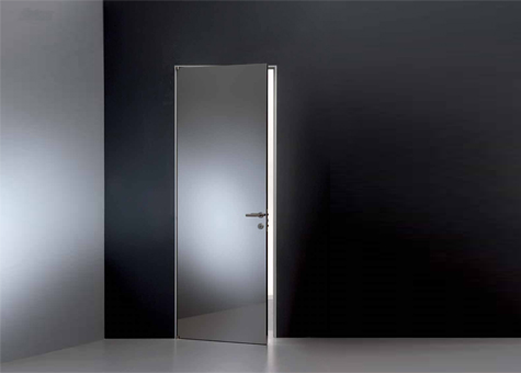 Puerta practicable Planus Cinque Super Mirror