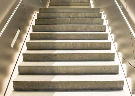 Escalera prefabricada recta